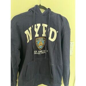 NWT Mens NYPD Navy Blue Sweatshirt Size Large